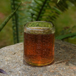 Upcycled Old Monk Glass single