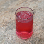 Upcycled Bacardi Rum Glass Set of 2