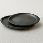 Black Pottery Plates