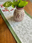 Green runner & Set of 6 placemats