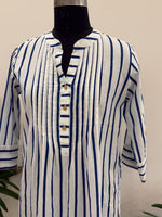 Blue & White striped shirt