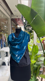 Cyanotype Scarves- Manmarziyan Collection