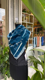 Cyanotype Scarves- Manmarziyan Collection