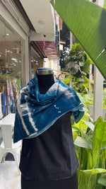 Cyanotype Scarves- Aranya Collection