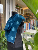 Cyanotype Scarves- Aranya Collection
