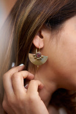 Autumn brass drops