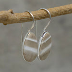 Banded Agate Earrings