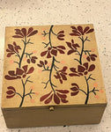 Mango wood box carved