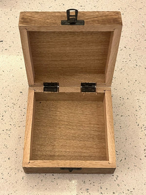 Mango wood box carved