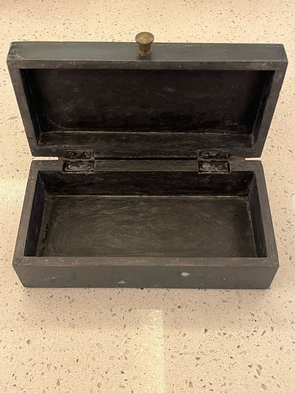 Mango wood box carved