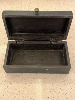 Mango wood box carved