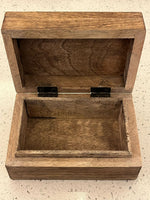 Mango wood box carved