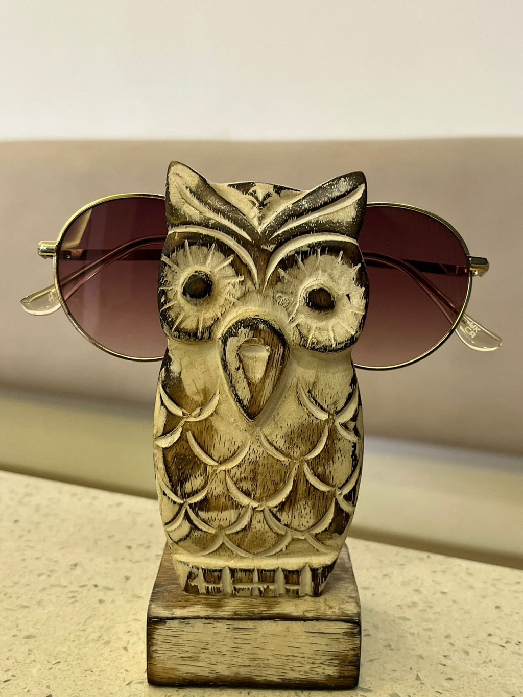 Owl spectacle stand