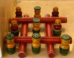 Wooden tic tic game