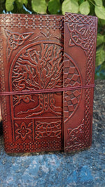 Embossed Leather Diary