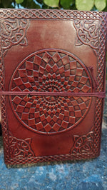 Embossed Leather Diary