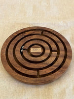 Seesham wood maze game