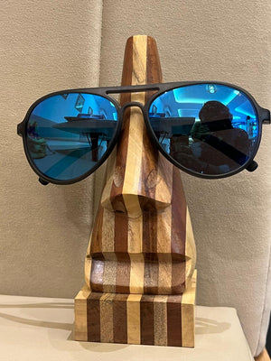 Mix wood spectacle stand
