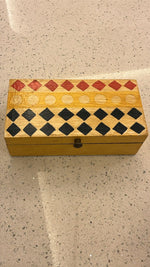 Mango wood box carved