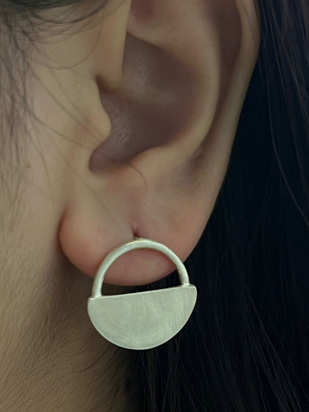 Brass earrings