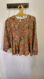 Kalamkari bell sleeves