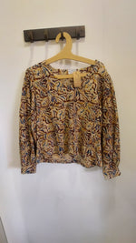 Kalamkari bell sleeves