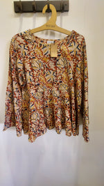 Kalamkari bell sleeves