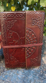 Embossed Leather Diary