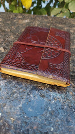Embossed Leather Diary