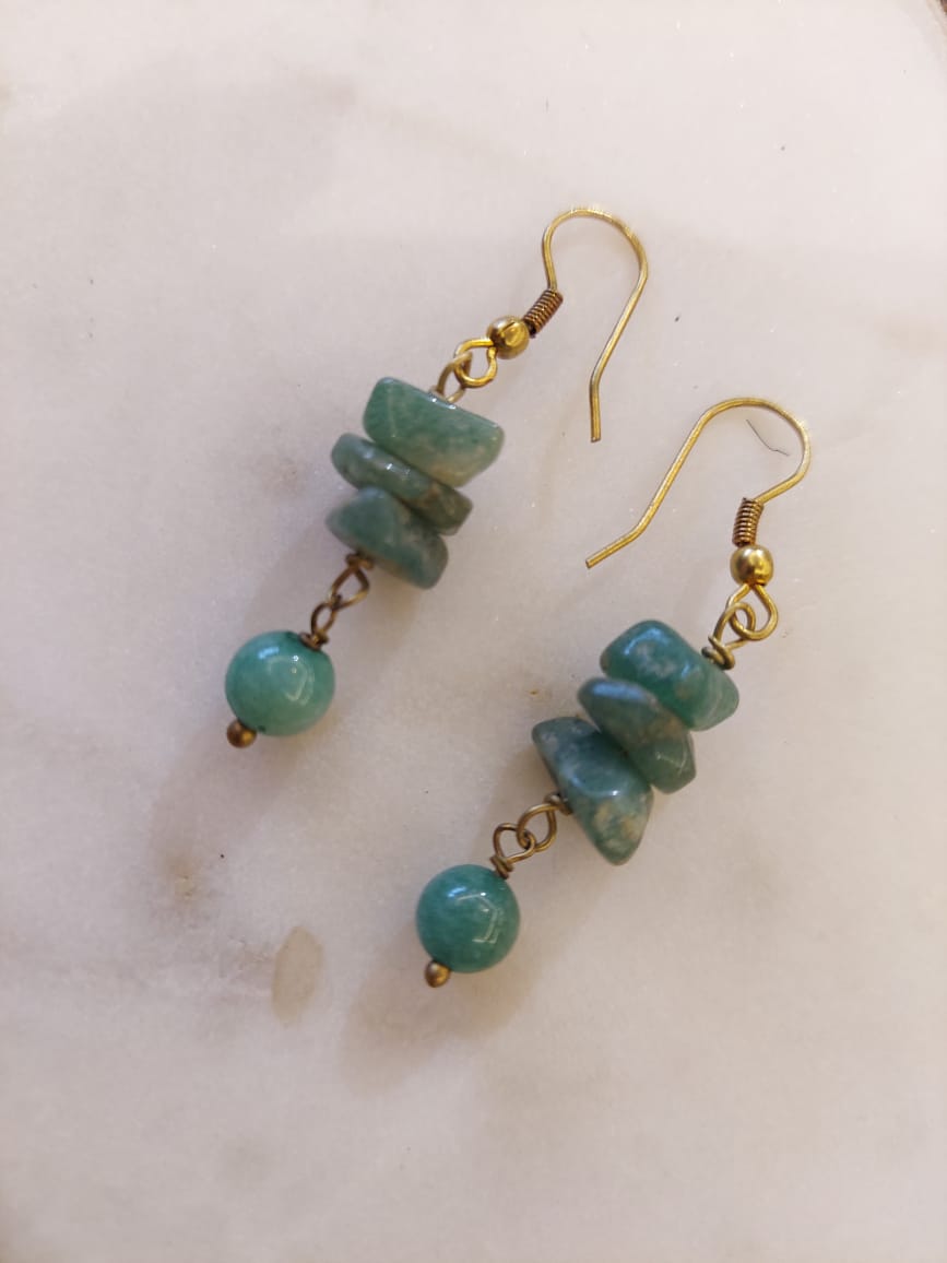 Turquoise drop earrings
