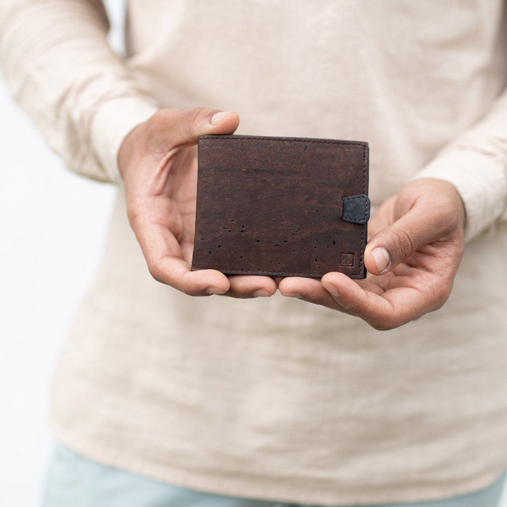 ARDEN Minimal Wallet Brown + Black