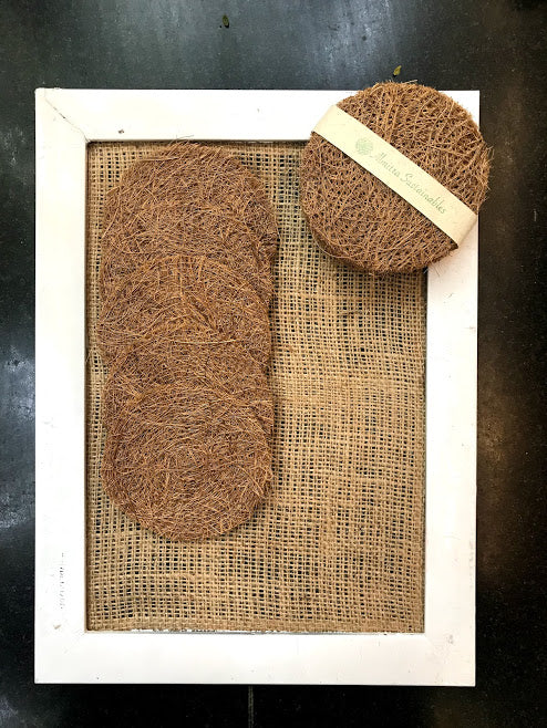 Dish Scrub - Coir/Coconut Fibre