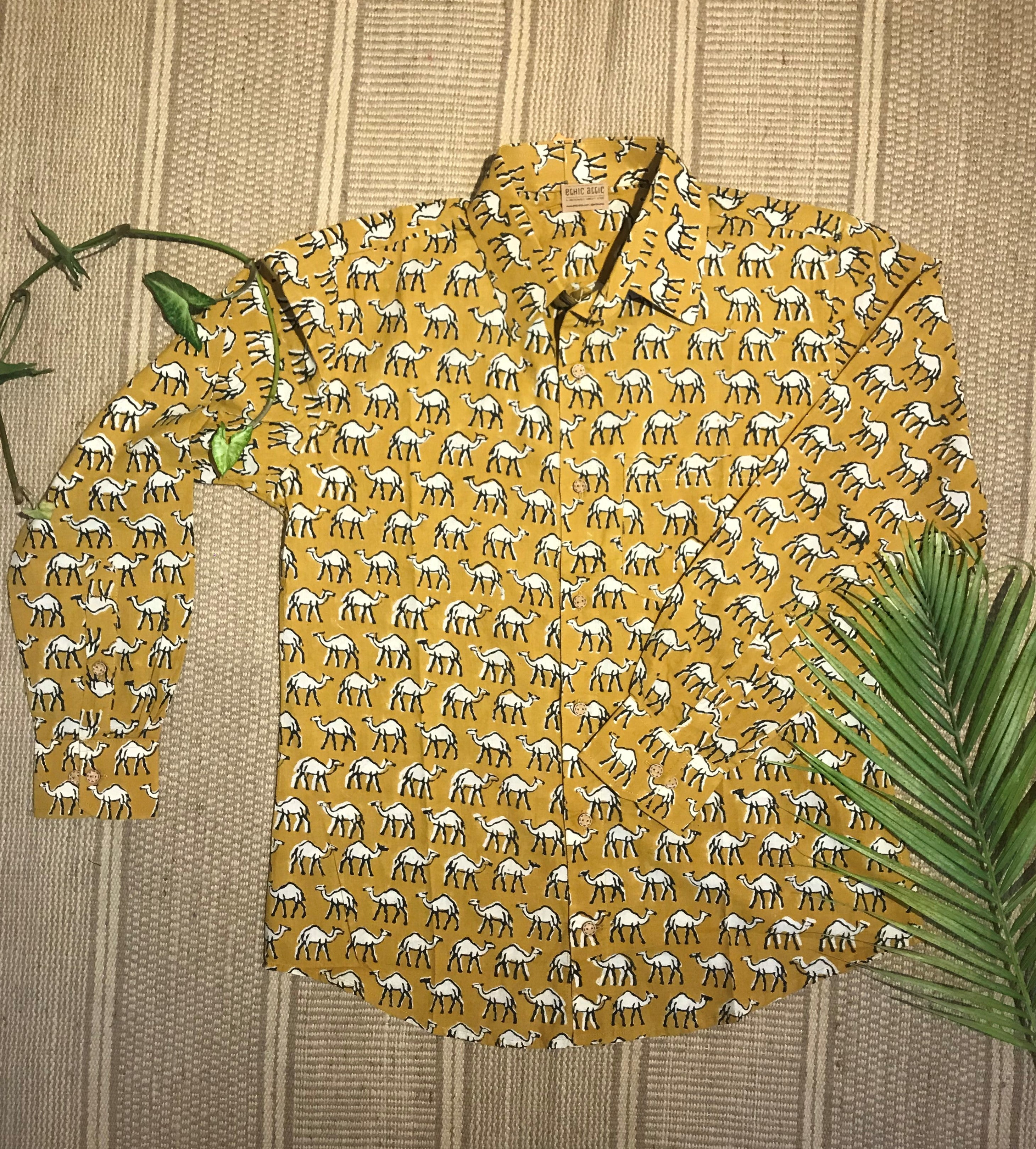 Camel - Full Sleeve Shirt