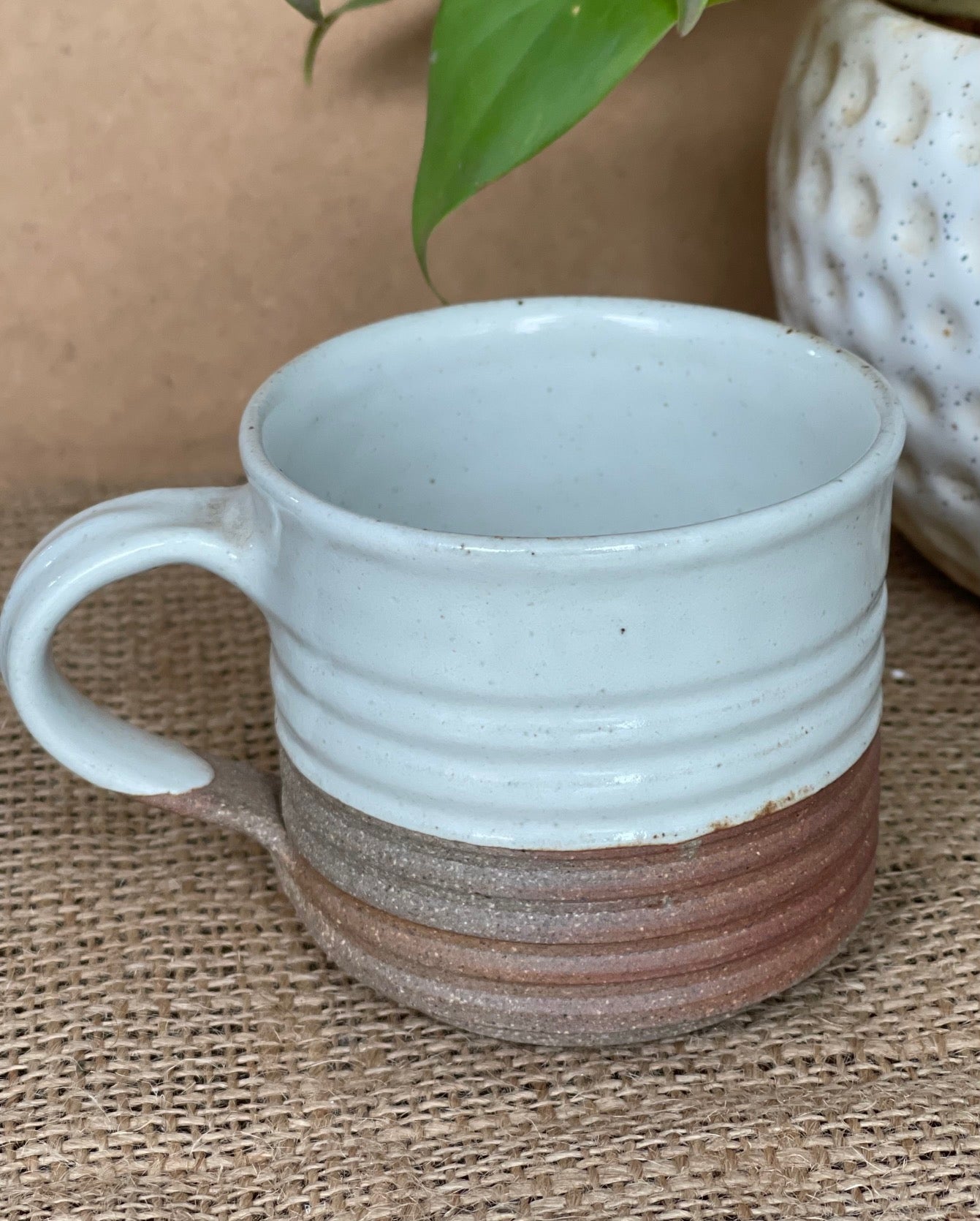 Ivory Brown Cup