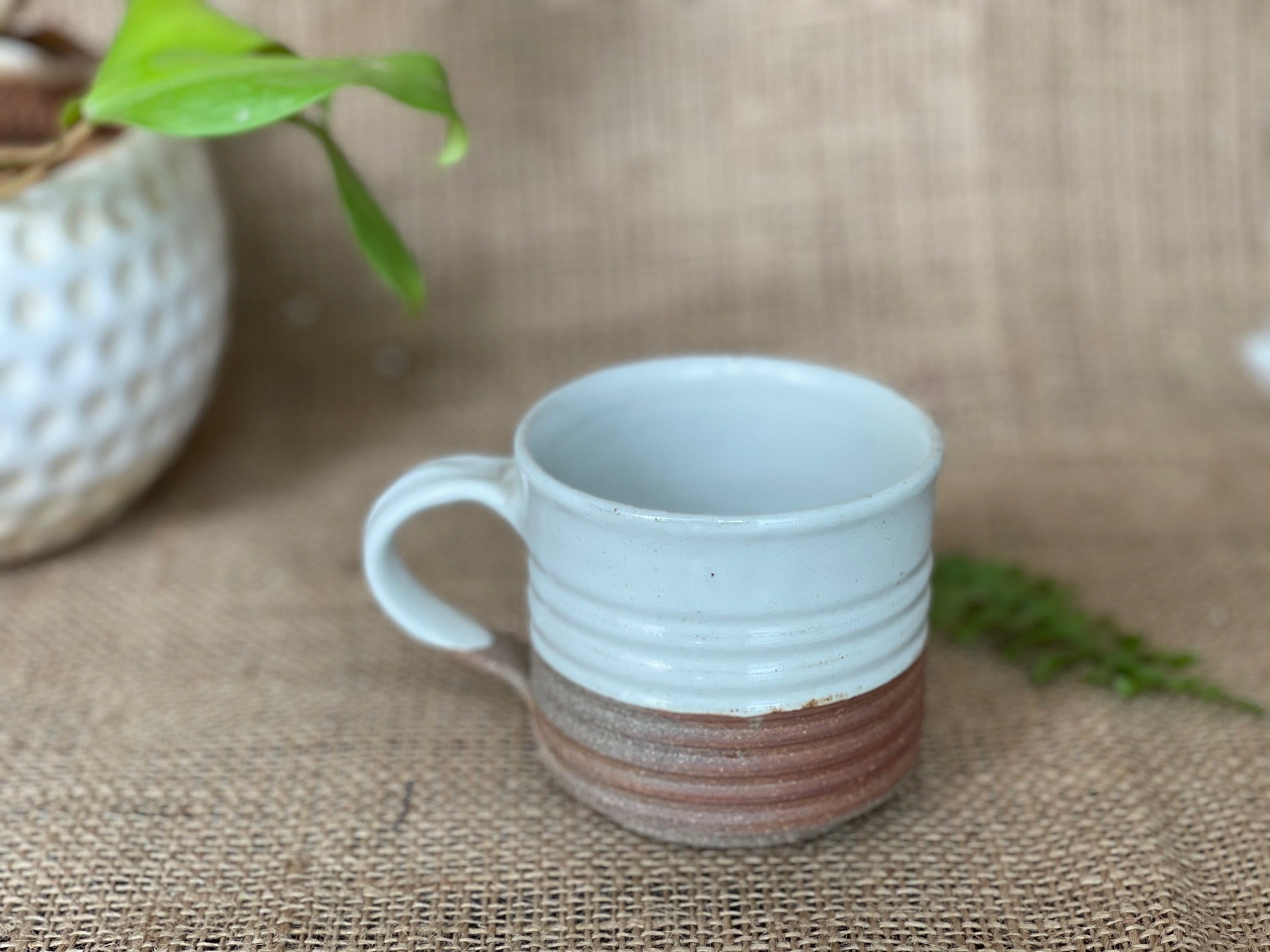 Ivory Brown Cup